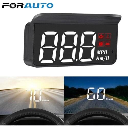 LEEPEE M3 OBD2 HUD Car Head Up Display Digital Electronic Overspeed ​​​​Warning Windshield Projector Multifunction Auto Parts
