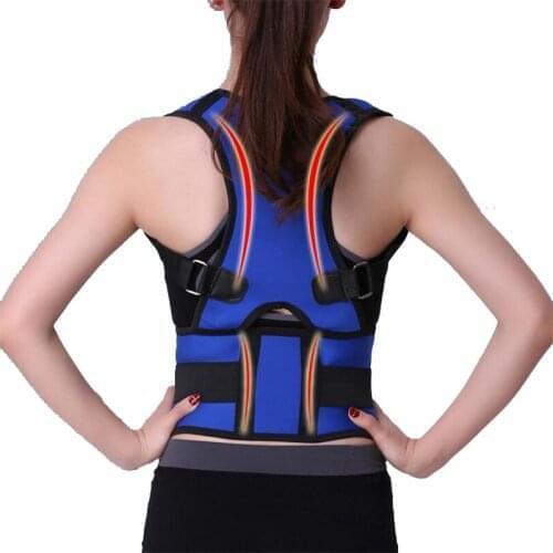 Adjustable Posture Corset for Women Men Shoulder Brace Neoprene Posture Corrector Back Support Belt New