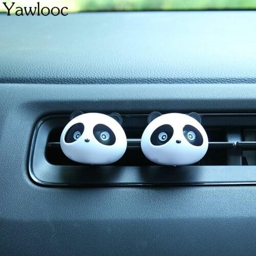 Yawlooc Car perfumes car air freshener perfumes 100 original car freshener parfume car styling Cute Panda Style