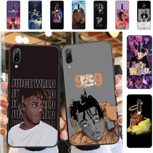 YNDFCNB Rapper Juice WRLD Phone Case for Vivo Y91C Y11 17 19 17 67 81 Oppo A9 2020 Realme c3