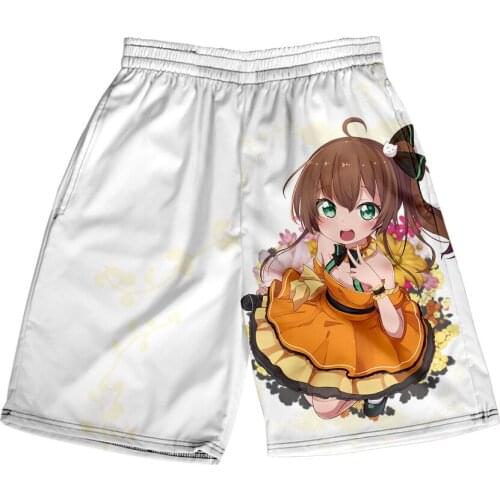 Women-clothing Natsuiro Matsuri 3D Summer Holiday Women/Men Elastic Waist Streetwear Shorts Kawaii Y2K Trendy girl Beach Shorts