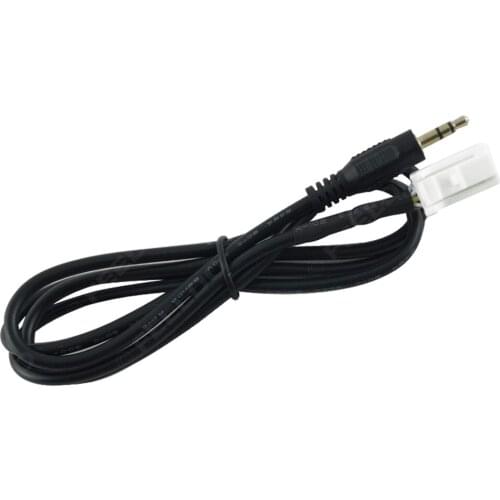 1 PCS 3.5mm Jack Car Radio Mp3 Audio Aux Cable To 8-Pin Adapter For Nissan INFINITI/Sylphy/Tiida/Qashqai/Geniss