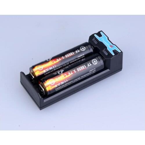2*TrustFire 18650 2400mah 3.7V Rechargeable Protected Batteries + TrustFire TR-016 5V Mini Universal Micro USB Battery Charger