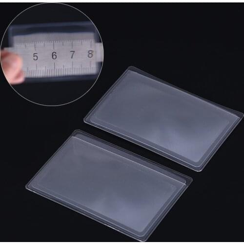 2pcs card magnifier multi tools pocket reading survival camping travel kits