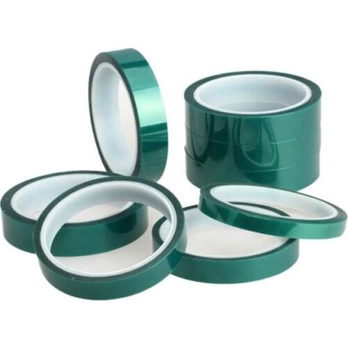 5mm/10mm*33m 2 Rolls Heat Resistant Tape for Sublimation Heat Press Polyimide Tape