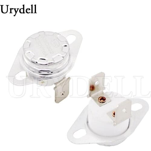 5pcs KSD302 40~130C 250V 16A 40 45 50 55 60 70 80 90 100 130 Degree Ceramic Temperature Switch Normally Closed/Open Thermostat
