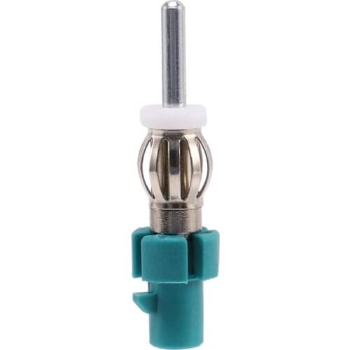 Car Stereo Antenna Adapter FM AM Radio Connector - Fakra to DIN Antenna Plug Converter for Car Receiver