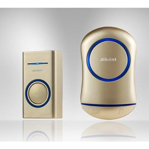 Wireless doorbell, smart music doorbell, waterproof, wireless doorbell, one for two, European standard, American standard, Briti