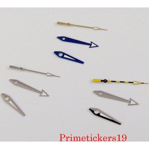 Fit MIYOTA 8215 MINGZHU 2813 Automatic Movement Watch Hands Set Silver Color Watch Hand Wristwatch Needles