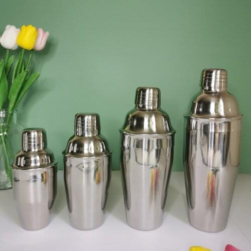 OAPE 200ml/250ml/350ml/400ml/450ml/500ml/550ml/750ml Stainless Steel Mixer Cocktail Shaker Tins Bartender Accessories Bar Tools