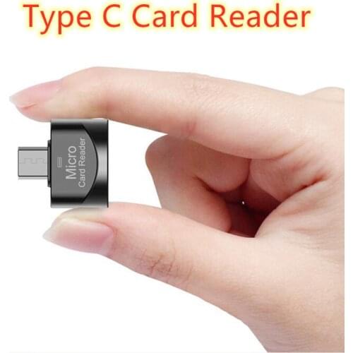 Mini Card Reader USB 3.0 Type C To Micro-SD TF Adapter OTG Cardreader Smart Memory Card Reader For For Laptop Samsung Huawei