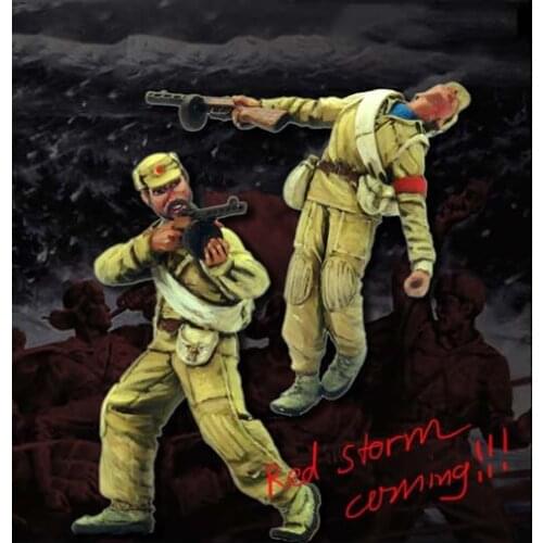 New Unassembled 1/35 ancient assault squad Set (INCLUDE 2 ) Resin Figure Unpainted Model Kit