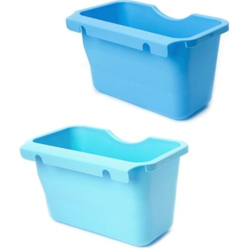 G92B Plastic Kitchen Cabinet Door Hanging Trash Garbage Can Bin Rubbish Container