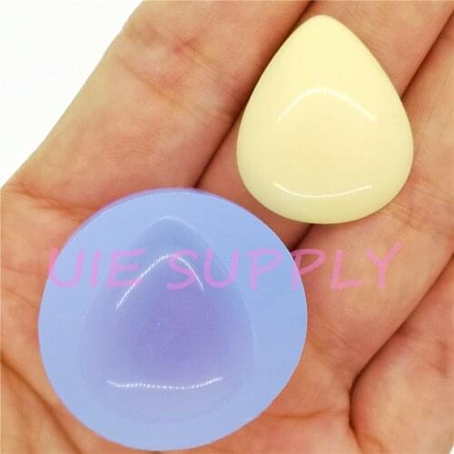 BYL575U 24.3mm x 20.8mm Silicone Mold Fondant Cake Decoration Candy Resin Clay Earrings Necklace Craft Soap Candle FOOD SAFE