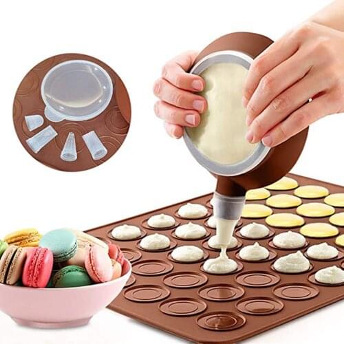 Silicone Cakes Decorating Mouth Nozzles Confectionery Pastry Connector Nozzle Sets Cake Decoration Tools