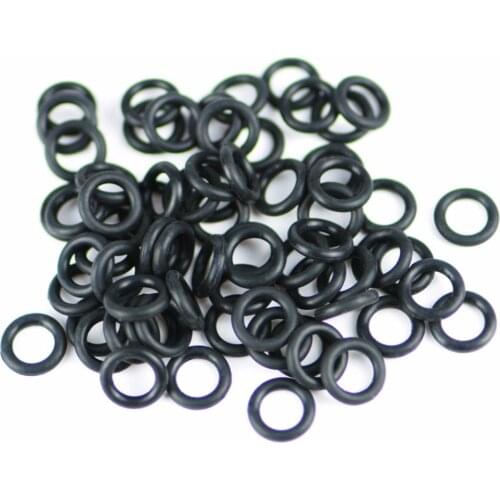 Free Shipping 100pcs RubberTattoo Silicone O Rings Silicone Rubber Tattoo Bands Accessories For Machine Gun Supplies