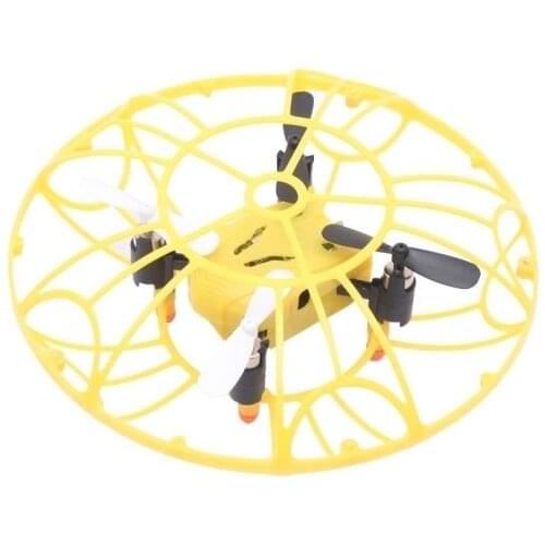 TKKJ M75 2.4GHz 4-Channel 3D Flip Climb RC Quadcopter Drone w 6-Axis Gyro with Unique Protective Cover RTF