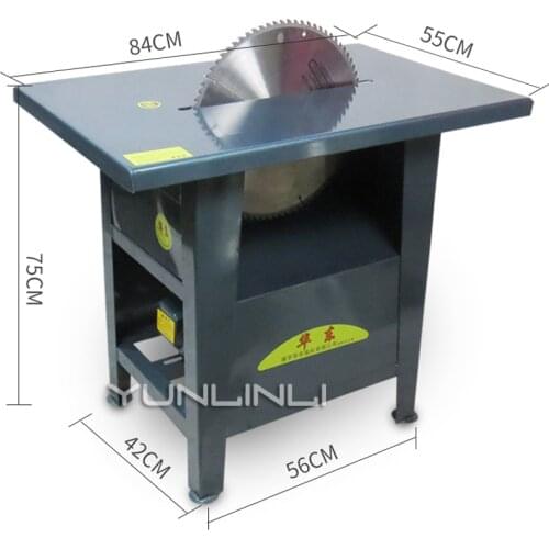 High Power Woodworking Table Saw Electric Circular Saw Disk Table Saw Chainsaw Full Copper Motor