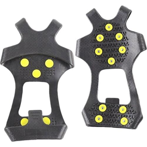 1 Pair Ice Snow Anti Slip Spikes Grips Grippers Crampon For Shoes Boots