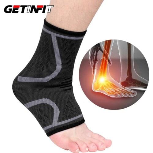 Getinfit 1PCS Ankle Brace Support Sleeve for Post Surgery Treatment, Swelling Reduction, Pain Relief, Ankle Stabilizing