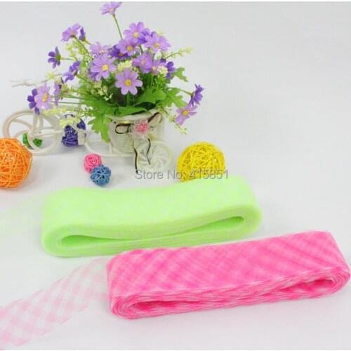 6cm England gridCheck Crin Horsehair Braid Fascinator Nylon Mesh Fabric 100yard/lot