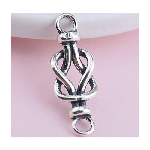 925 Silver Circle Bead for Bracelet DIY Jewelry Accessories Solid 925 Silver Beads