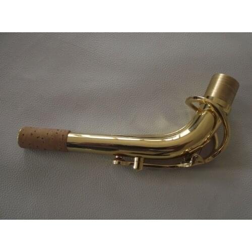 Alto saxophone neck gold lacquer head joint =23.5mm