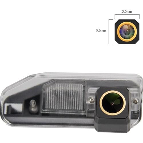 Misayaee Golden HD Car Rear View Reverse Camera Plate Light for Lexus RX200 RX300 RX300H RX450 RX270 2014-2015