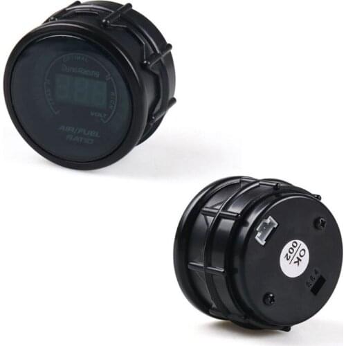 2" 52MM Auto Car Air Fuel Ratio Gauge Motor Racing Meter Monitor Blue LED Digital Display 12V Smoke Lens Styling Turbo gauge
