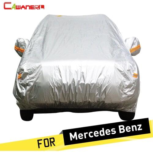 Cawanerl Car Cover Coupe Sedan Wagon Sun Rain Snow Protection Cover For Mercedes Benz E320 E350 E420 E430 E500 E250D E300D E260L