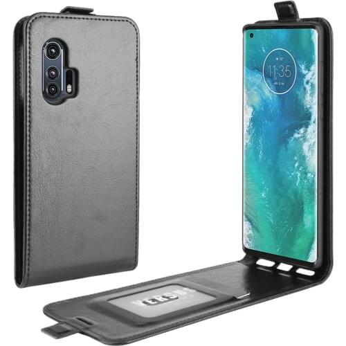 For Motorola Moto Edge plus Case Cover High Quality Flip Leather Case For Motorola Moto Edge plus Vertical Wallet Leather Case