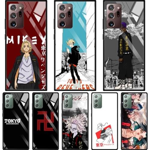 Tokyo revengers Phone Case For Samsung Note 20 Ultra 10 Lite Plus Glass Bumper Fundas Silicone Super