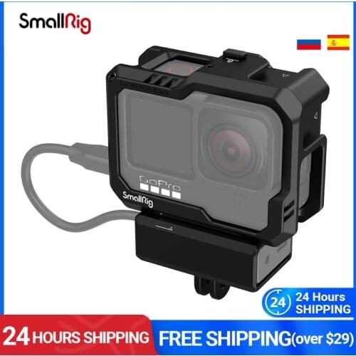 SmallRig Black Full Action Camera Cage For GoPro HERO9 3083
