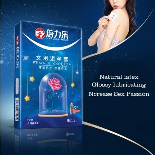 2pcs Glossy Lubricating Condoms Adult Sensitive Orgasm Latex Stimulate Condom For Women Sexy Accessories