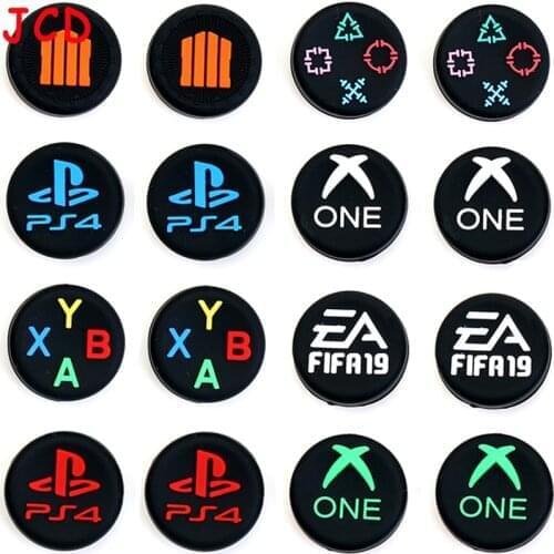 JCD 1 Pcs de goma de silicona para Sony PS5 PS4, tapas de agarre de pulgar para XBOX ONE 360 NS, tapa de mando de Switch Pro