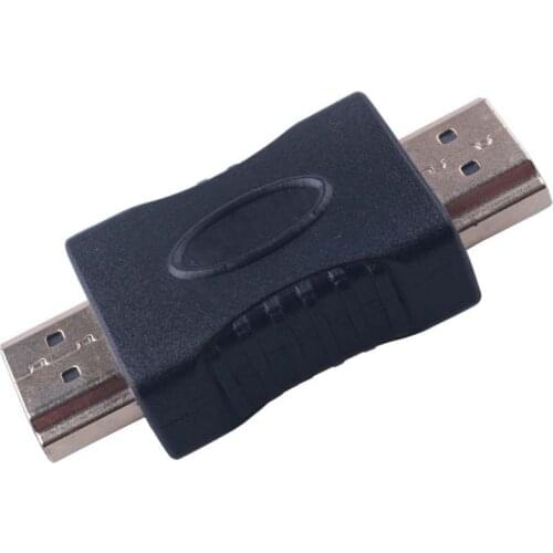 Male to Male HDMI-Compatible to HDMI-Compatible Coupler Connectors EXtender Adapter Converter For HDTV Laptop Projector