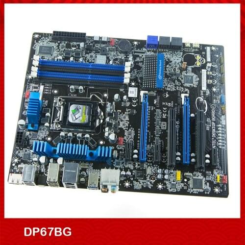 For Intel Motherboard DP67BG Skull P67 LGA1155 ATA3.0 USB3.0 Perfect Test,Good Quality