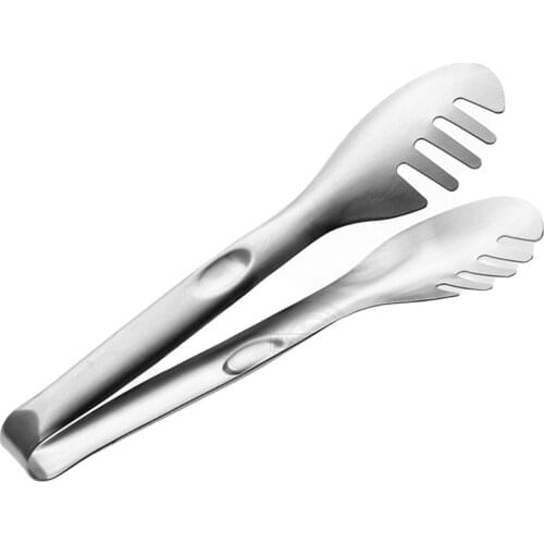 Multipurpose Cooking Salad Pasta Serving Tongs Bread Clip Fried Steak Clamp Barbecue Beefsteak Turner Flipper