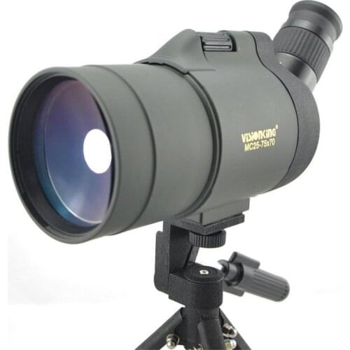 Visionking 25-75x70 Spotting Scope Zoom Waterproof HD Hunting Birdwatching Monocular Telescope