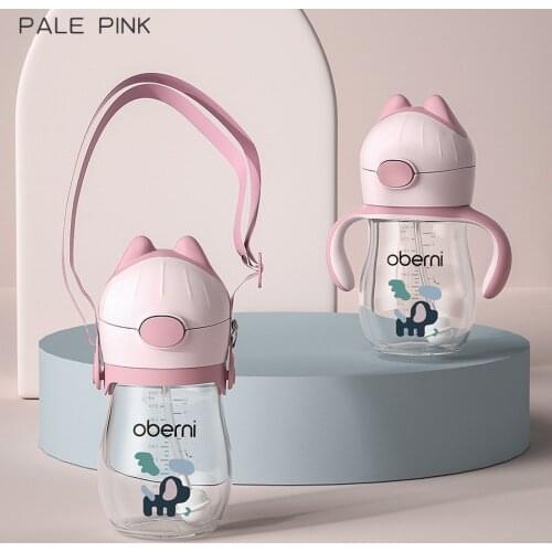 Transitions Straw Cup with Removable Handles Bottle Leak-proof Wide Mouth with Grip