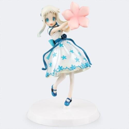 New Arrival 1pcs 18cm pvc anime figure Anohana Honma Meiko childhood ver. action figure collectible model toys brinquedos