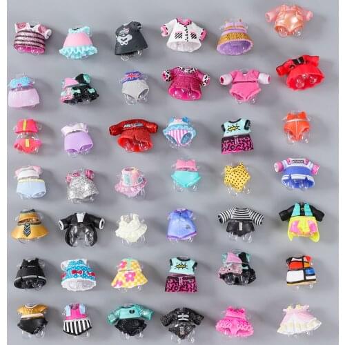 1pcs original clothe for lol series3 4 Girls Doll Accessories DIY doll Dress Different clothes Toys for Kids toys