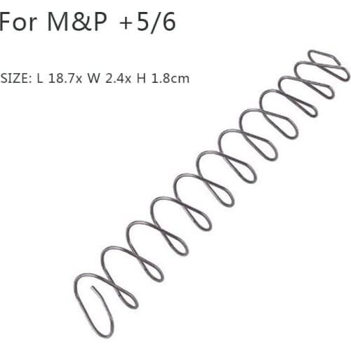 Stainless steel Spring Tactical Innovations Magazine Extension Gun Accessoriese for M&P +5/+6 G17,22,34,35