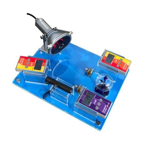 FS2150 Sales Kit Linshang Direct Selling Demo Heat Insulation Reflection UV Rejection With Real 150W IR Lamp Radiometer