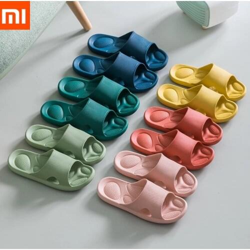 XiaoMi Mijia Slippers EVA Soft Bottom Non-slip Wear-resistant Shock Absorption Sandals For Mijia Smart Home Bathroom Life