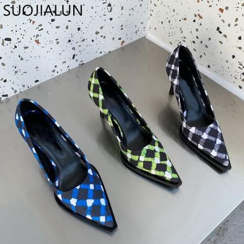 Туфли-лодочки SUOJIALUN China At AliExpress