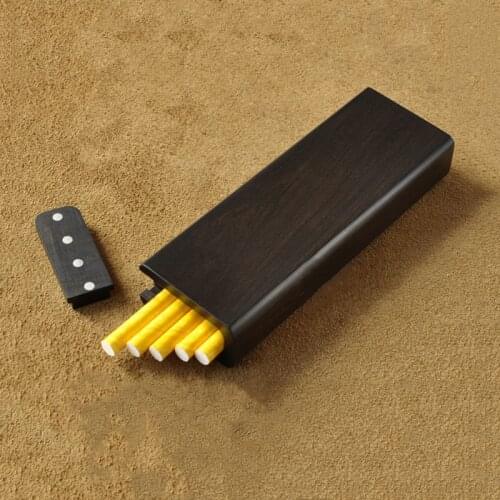 Slim Cigarettes 10 Sticks Cigarette Boxes Purple Sandalwood Eco-friendly Ultra-thin Tobacco Storage Box Portable Pocket Ms Gifts