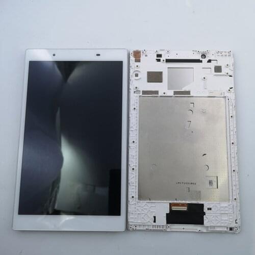 Used parts lcd screen For Lenovo Tab4 Tab 4 8 TB-8604 TB-8604F TB-8604N LCD Display Touch Screen Digitizer Assembly with frame