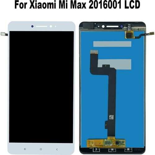 LCD Digitizer Touch Panel Screen Assembly Display For Xiaomi Mi Max 2016001 Mi Max Prime 2016002 LCD Display With Frame