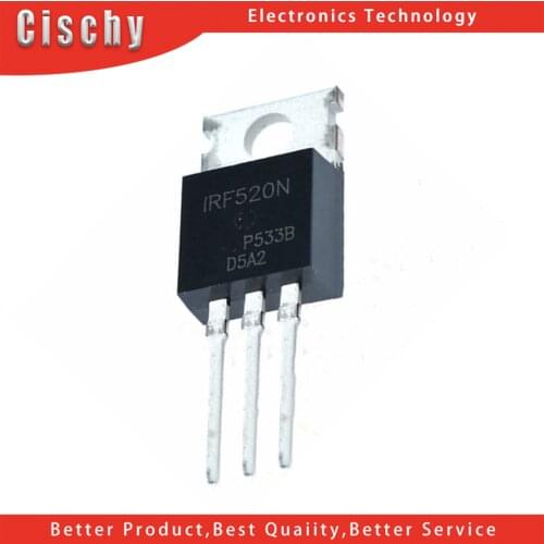 10PCS IRF520 TO-220 IRF520N TO220 IRF520NPBF